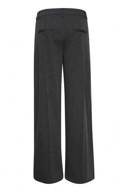 Pantalon Kate Large avec couture | Gris foncé