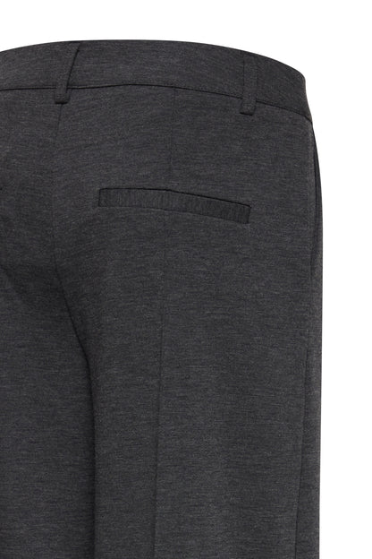Pantalon Kate Large avec couture | Gris foncé