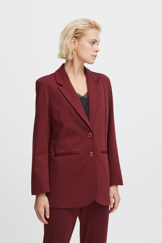 Veston ICHI Kate oversize | Port royal