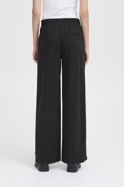 Pantalon Kate long large | Noir