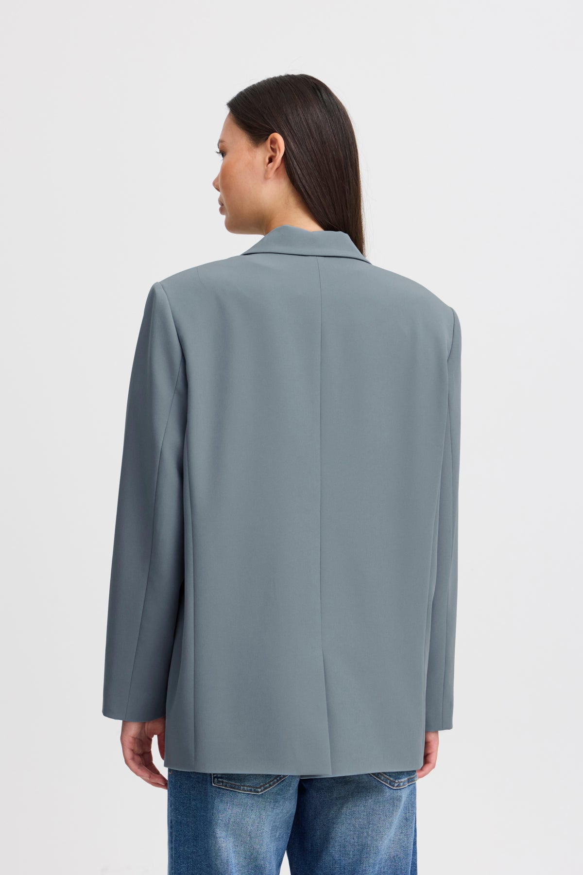 Veston Lexi oversize | Bleu mirage