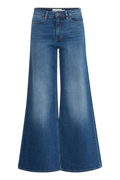Jeans wiggy wide | Bleu moyen