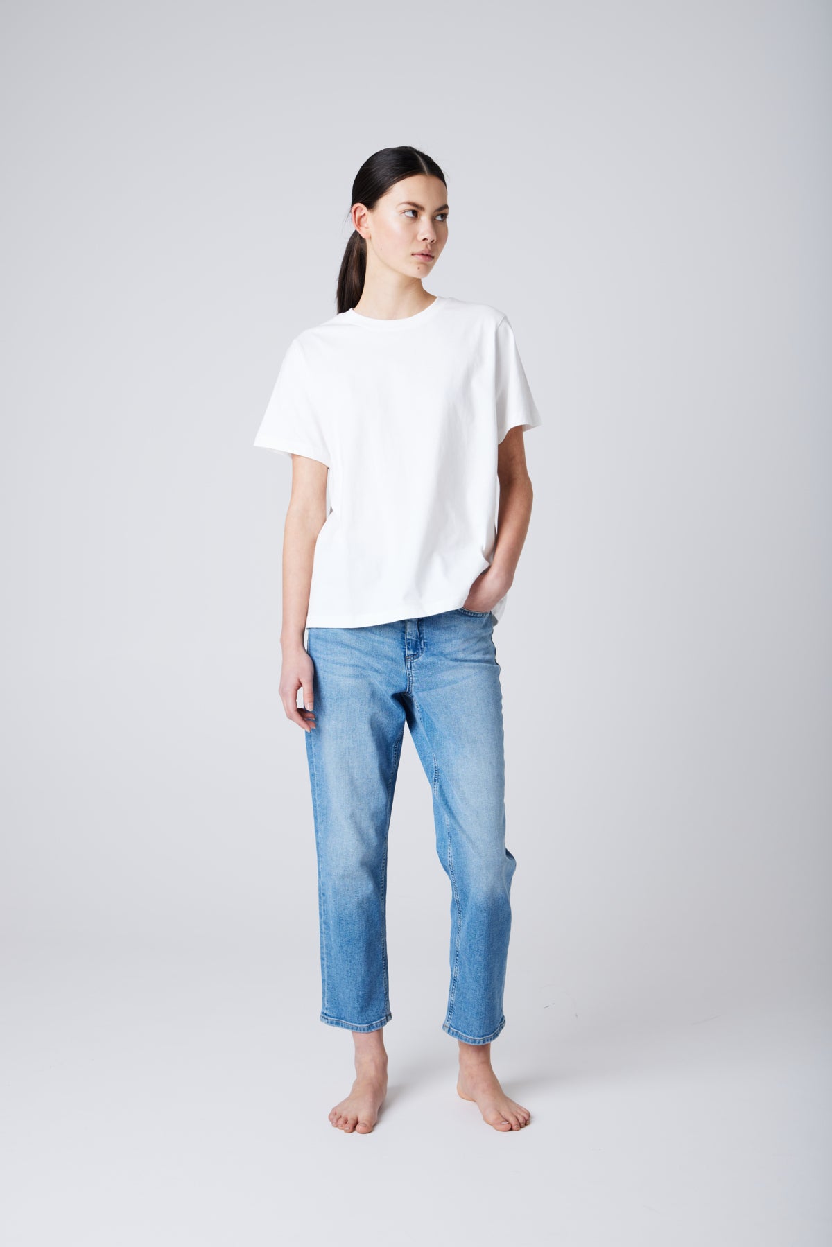 T-shirt Palmer | Blanc