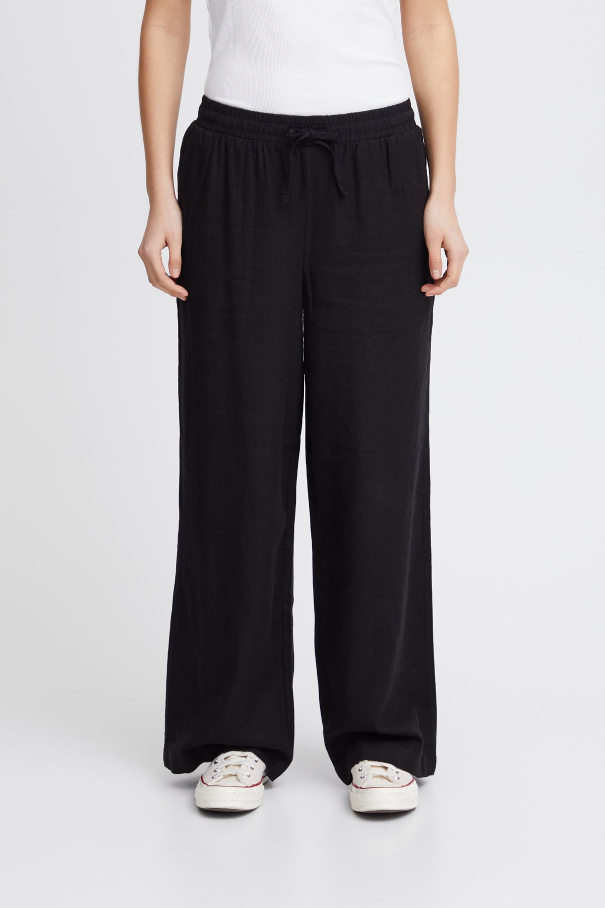 Pantalon Lino | Noir