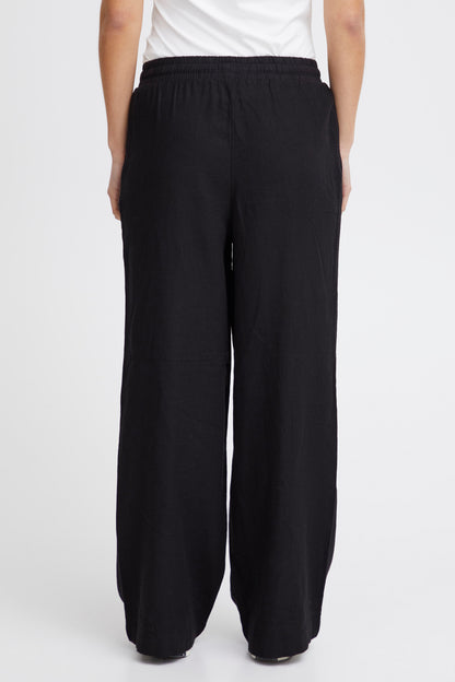 Pantalon Lino | Noir