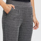 Pantalon Kate motifs | Noir