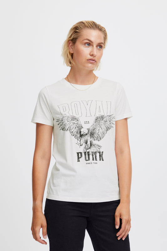 T-Shirt Kamille | Blanc cassé