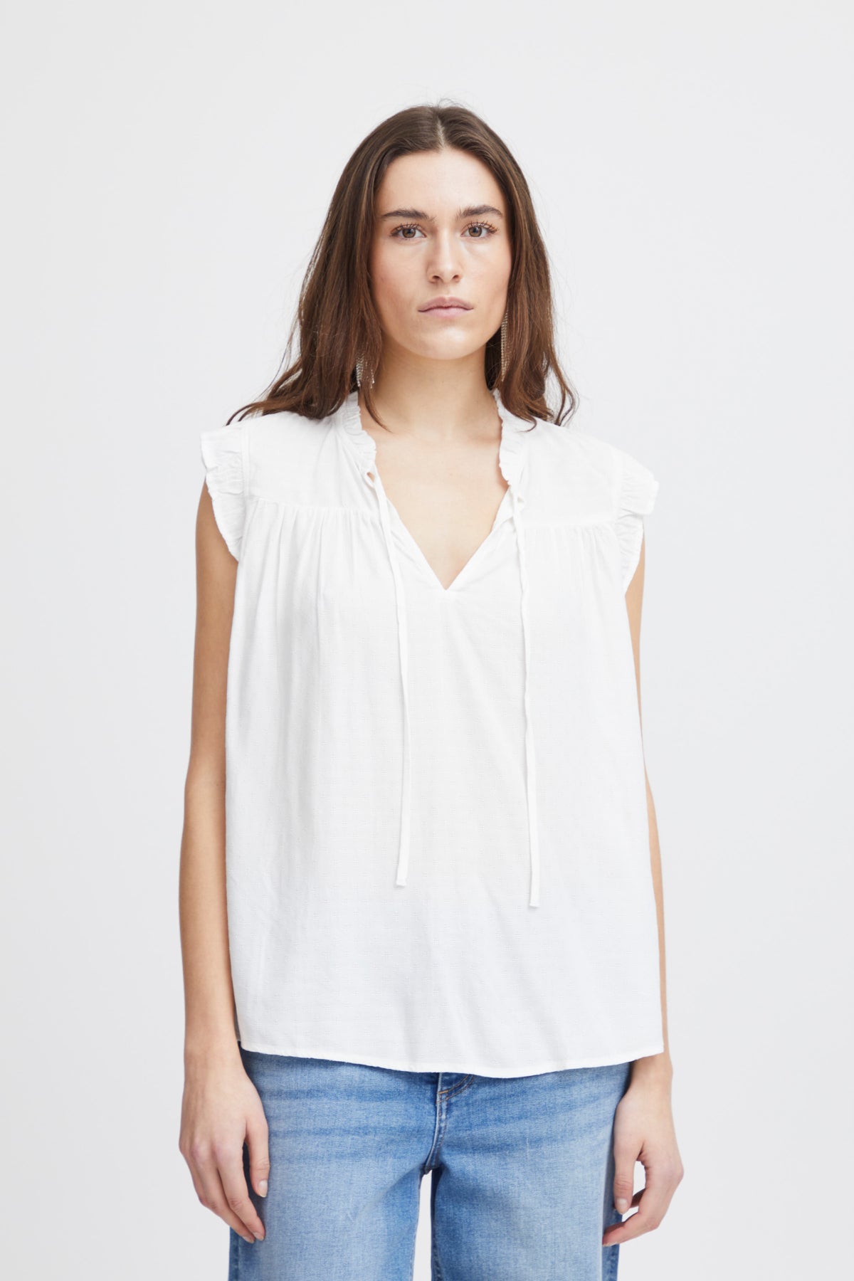 Blouse Ussun | Blanc cassé