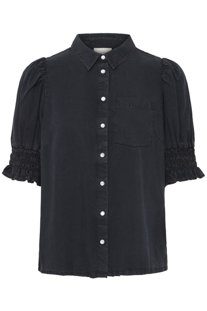 Chemise Borgie | Noir denim