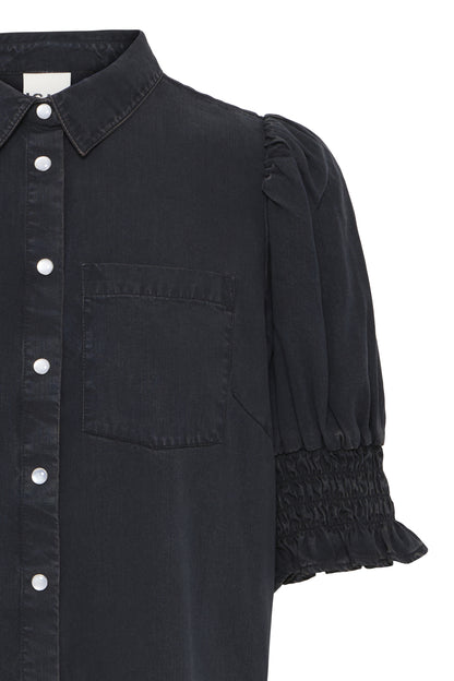 Chemise Borgie | Noir denim
