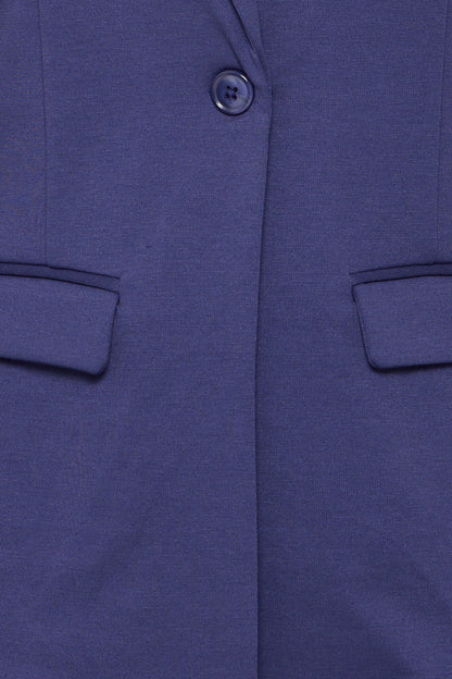 Veston Kate Long | Bleu patriote
