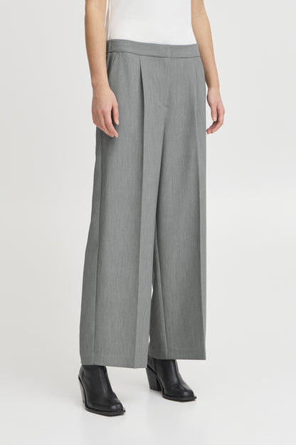 Pantalon Sarla | Gris chiné