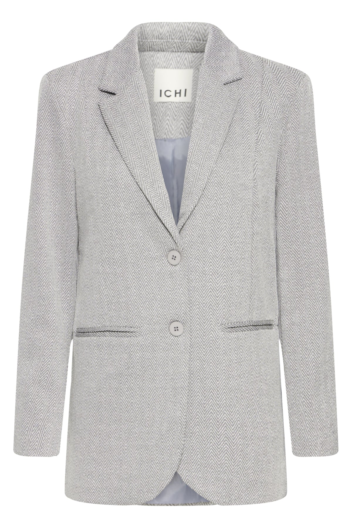 Veston Kate Jacquard oversize | Gris