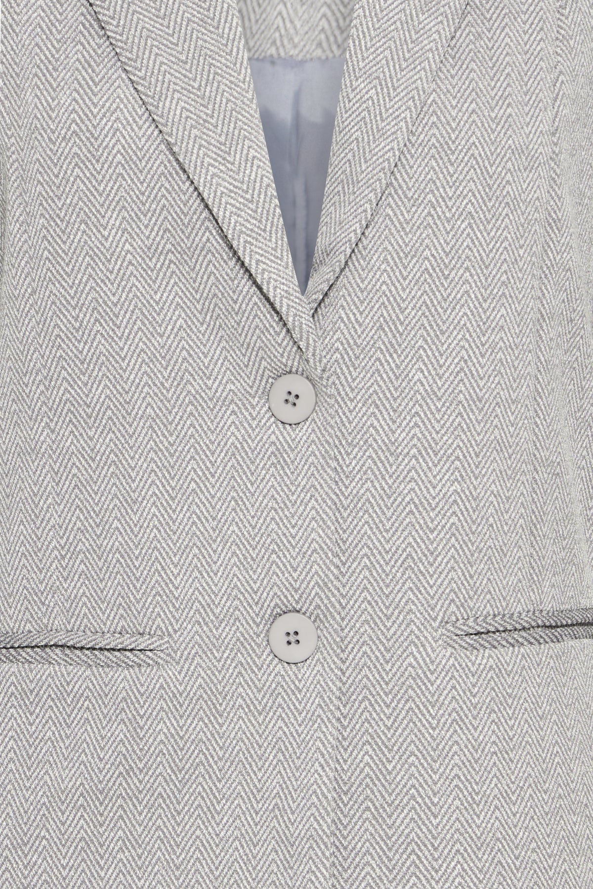 Veston Kate Jacquard oversize | Gris