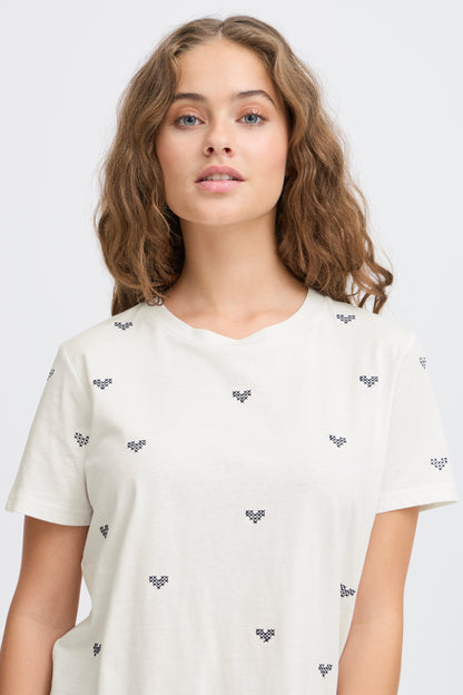 T-Shirt Camino | Blanc cassé