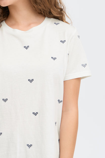 T-Shirt Camino | Blanc cassé