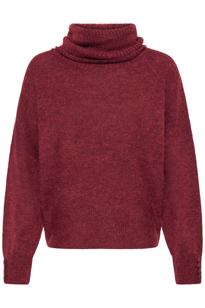 Tricot Kamara col - ICHI | Rhododendron
