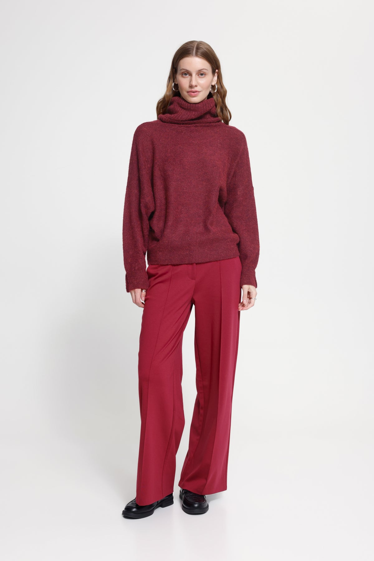 Tricot Kamara col - ICHI | Rhododendron