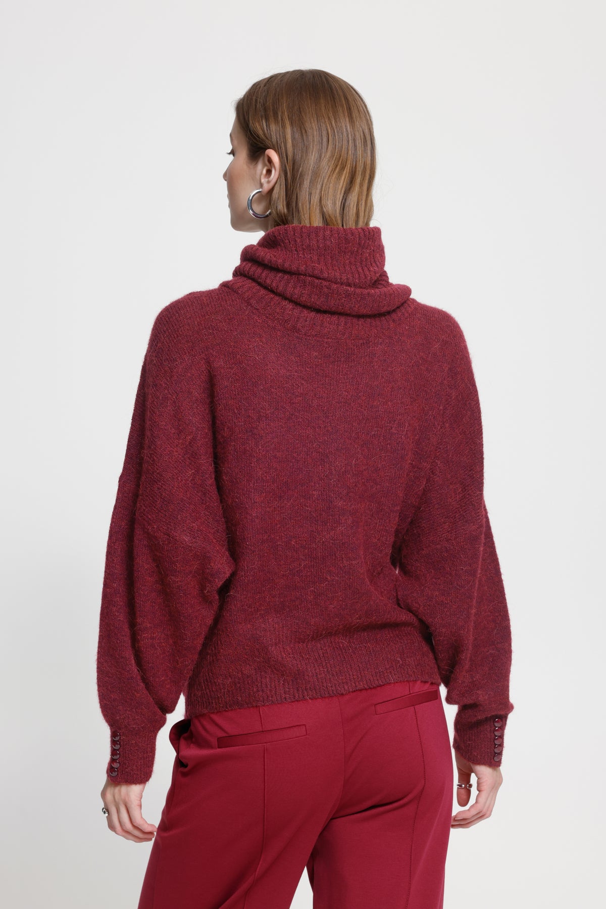 Tricot Kamara col - ICHI | Rhododendron