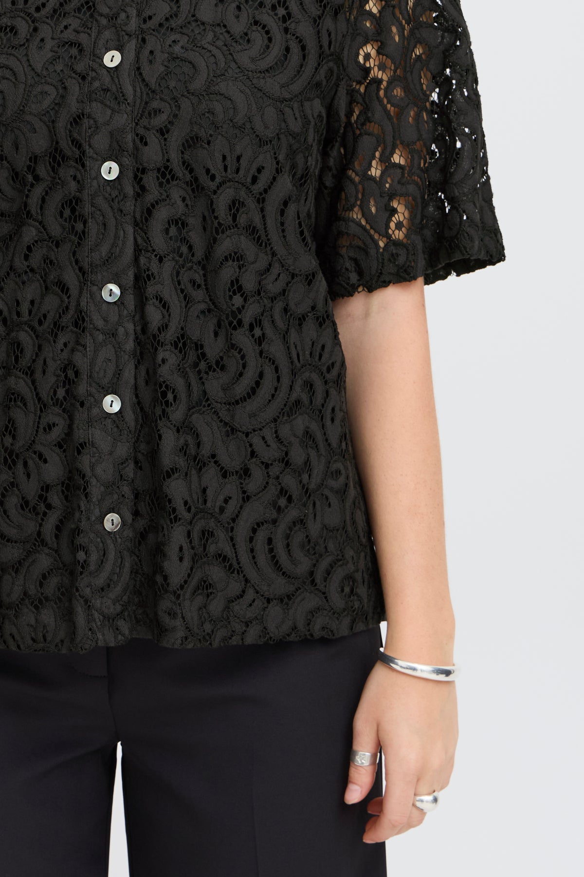 Chemise Varsha | Noire