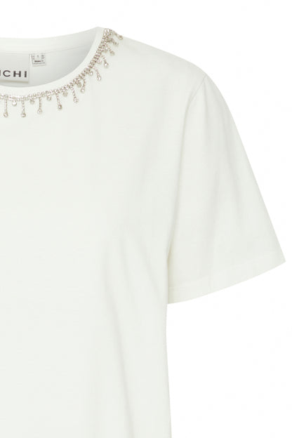 T-Shirt Runela | Blanc cassé