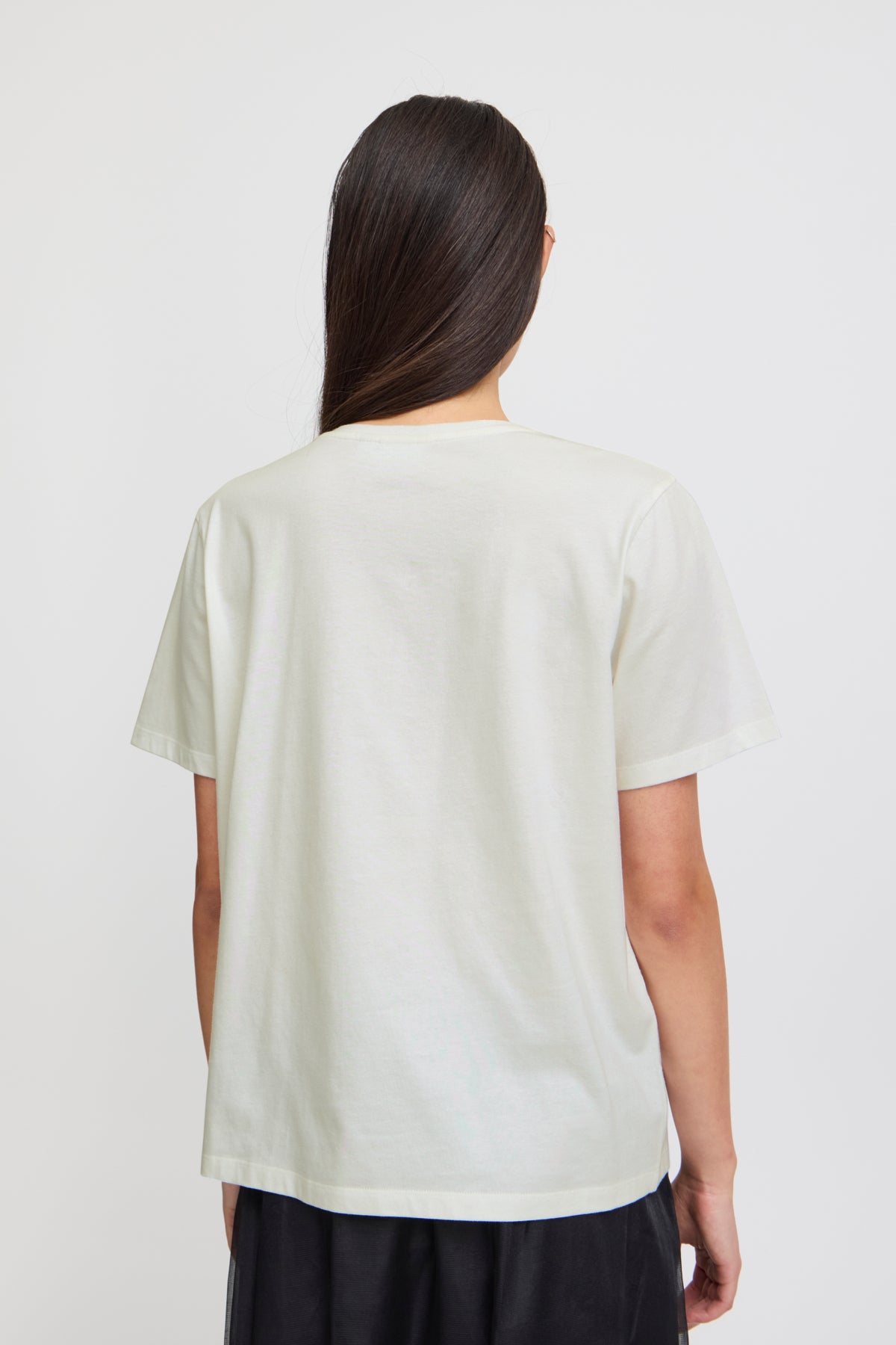 T-Shirt Runela | Blanc cassé