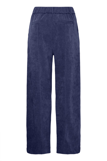 Pantalon Kate côtelé| Bleu médiéval