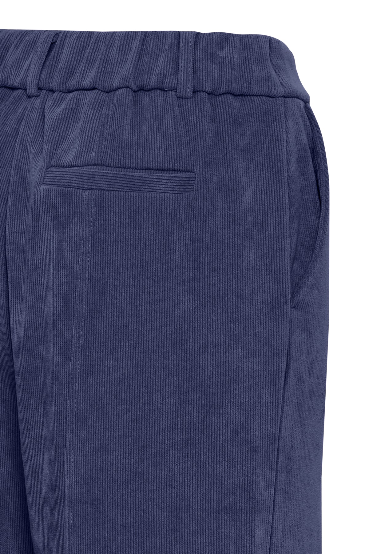 Pantalon Kate côtelé| Bleu médiéval