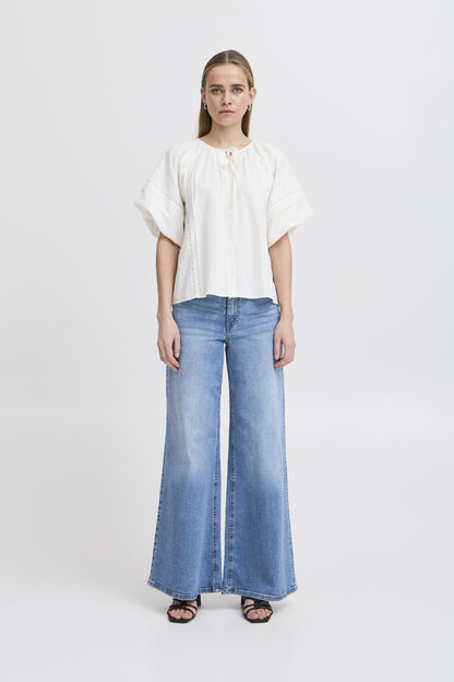 Blouse Utako | Blanc cassé