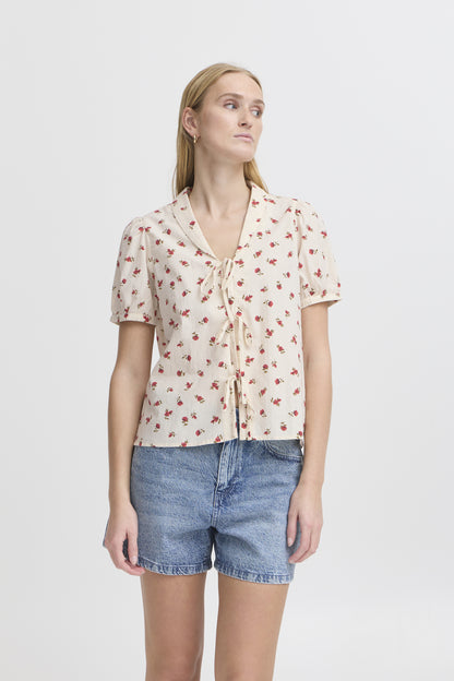 Blouse Rosey | Motif Géranium