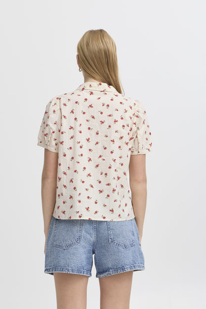 Blouse Rosey | Motif Géranium