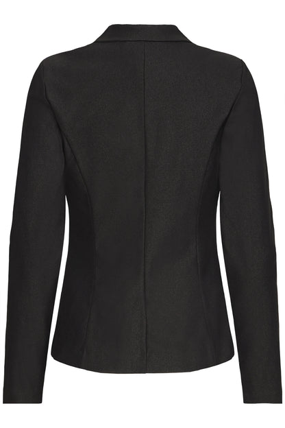 Veston Kate régulier | Denim noir