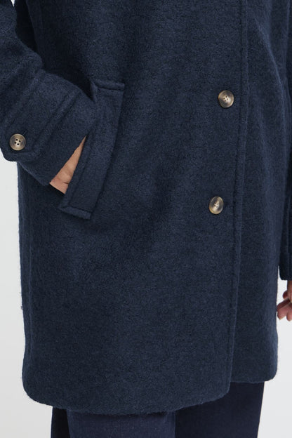 Manteau Stipa - Ichi | Marine