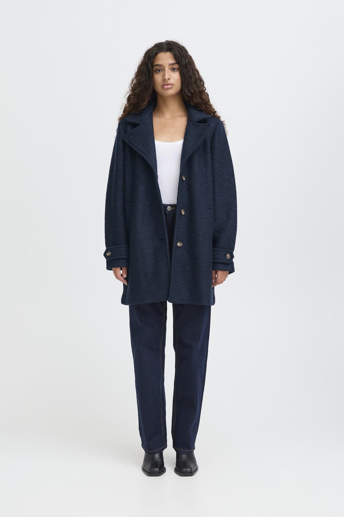 Manteau Stipa - Ichi | Marine