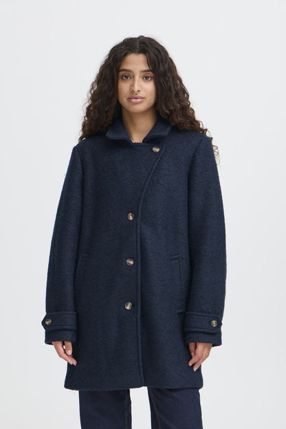 Manteau Stipa - Ichi | Marine