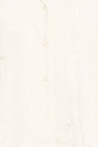 Blouse Palmie | Blanc cassé