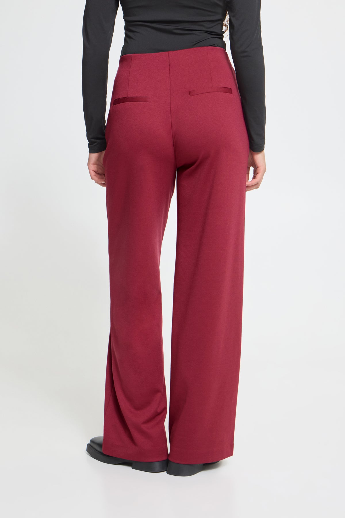 Pantalon Kate wide - Ichi | Bourgogne