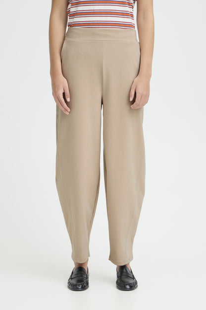 Pantalon Kate Barrel | Beige