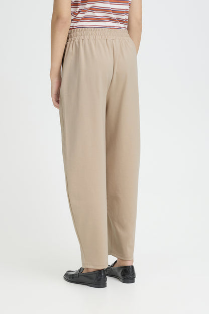 Pantalon Kate Barrel | Beige