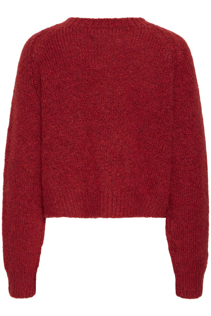 Tricot Belablue | Rouge Dahlia
