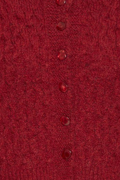 Tricot Belablue | Rouge Dahlia