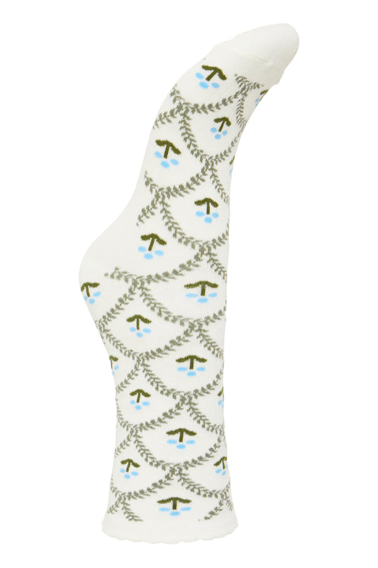 Chaussette Floral | Motif