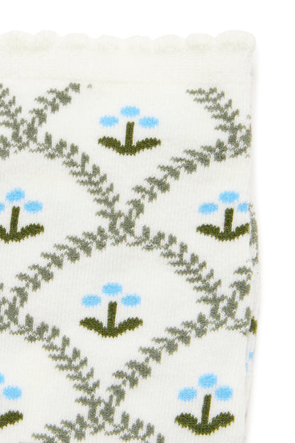 Chaussette Floral | Motif