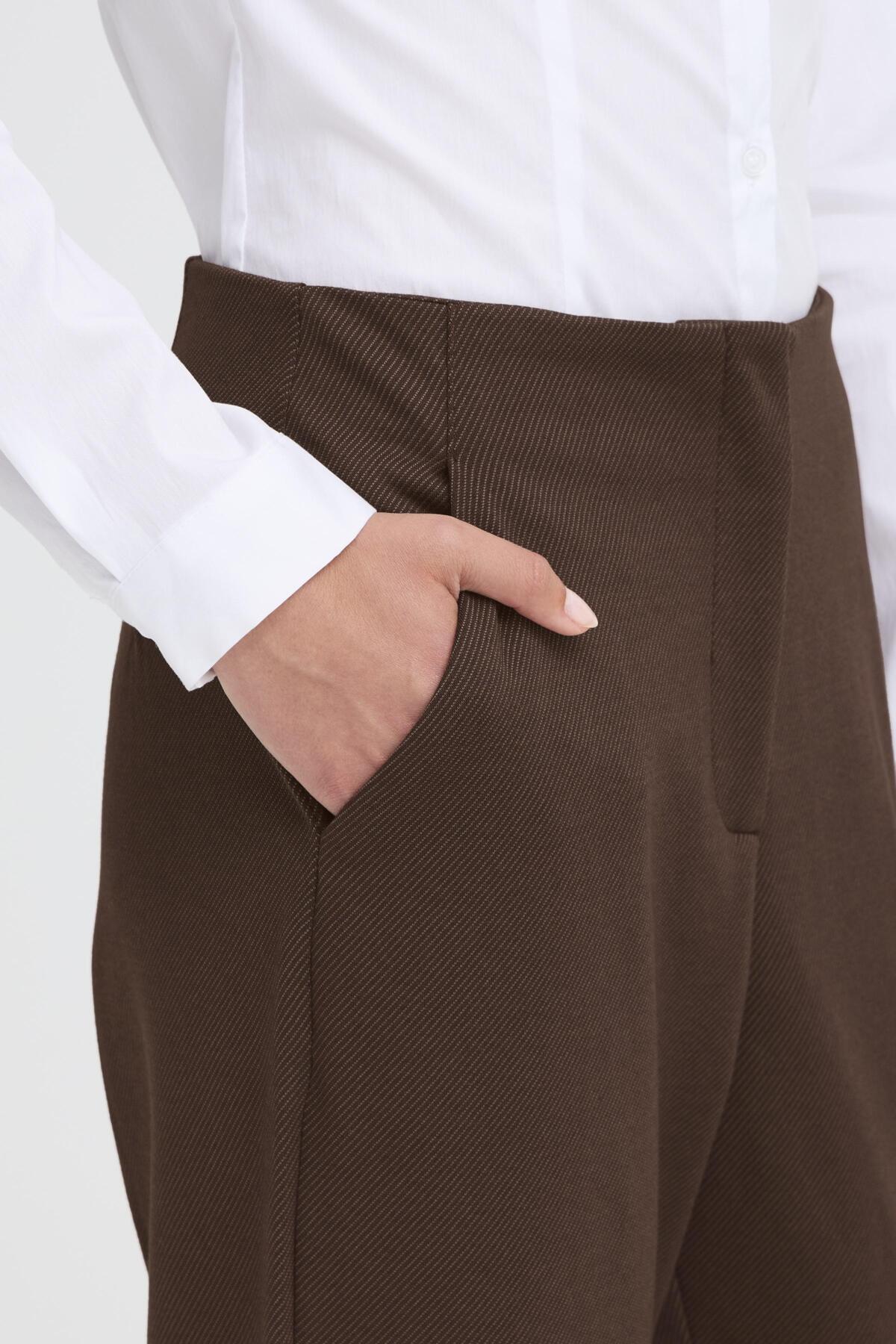 Pantalon Kate Woolley | Brun
