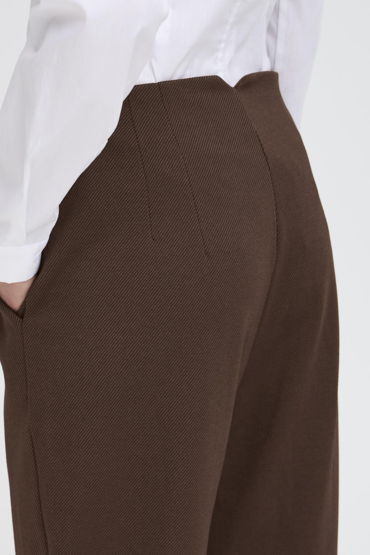 Pantalon Kate Woolley | Brun
