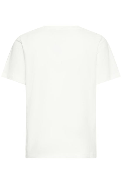 T-shirt Kamille | Blanc cassé