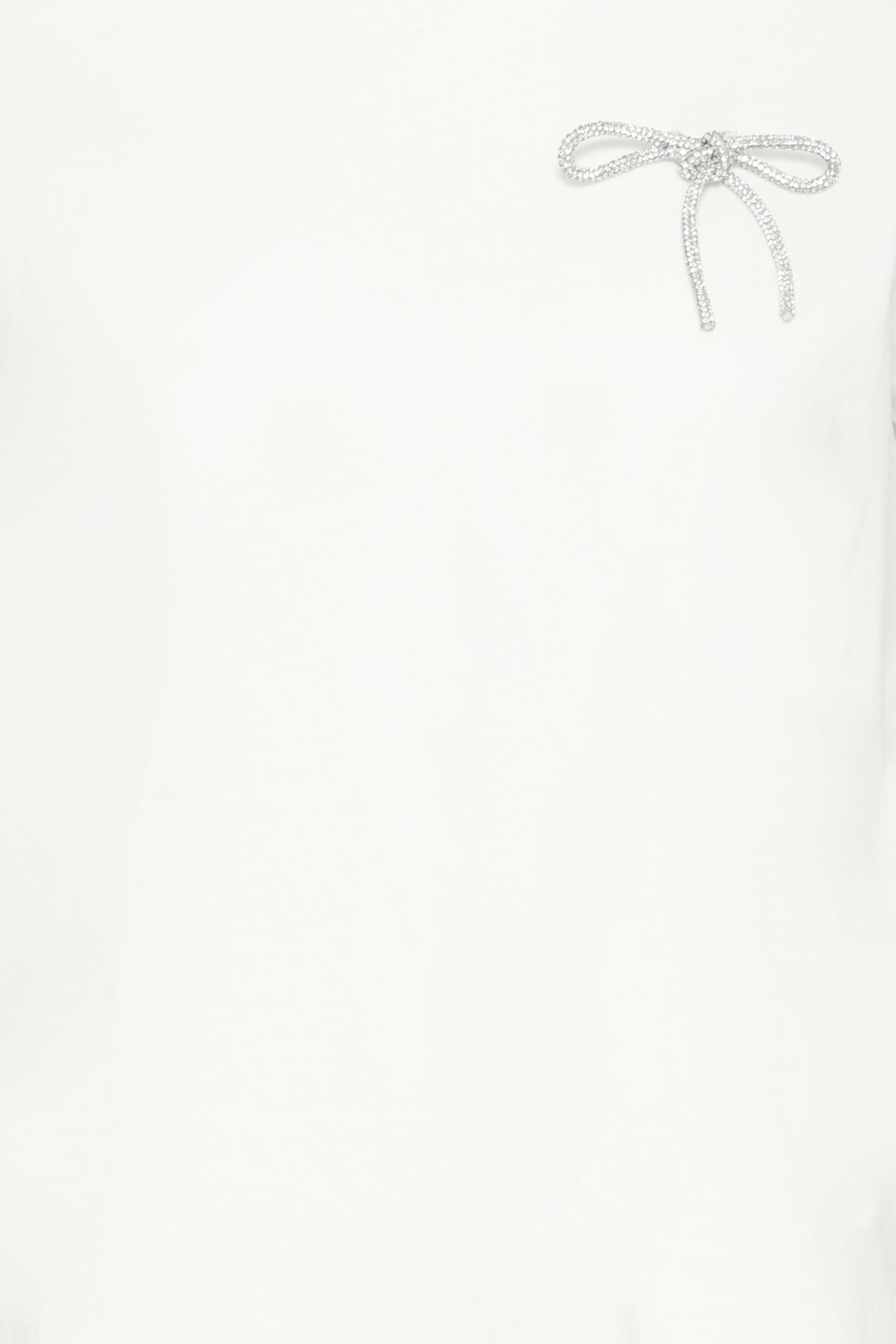 T-shirt Kamille | Blanc cassé