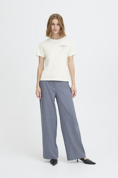 T-shirt Kamille | Blanc cassé