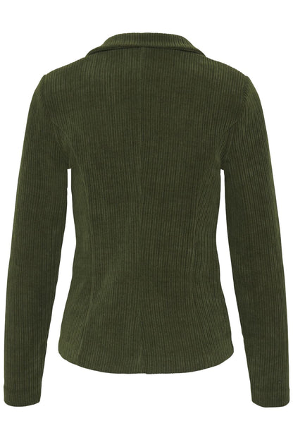 Veston Kate velours côtelé | Vert