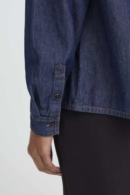 Blouse Archer - Ichi | Bleu foncé